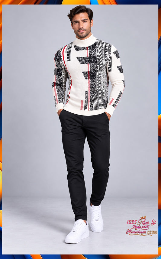 Greek Stripes Sweater