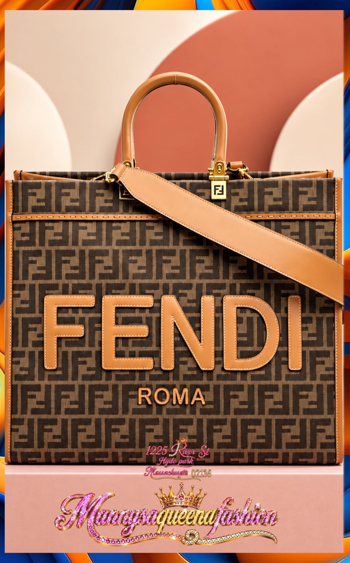 Roma Brown handbags 02