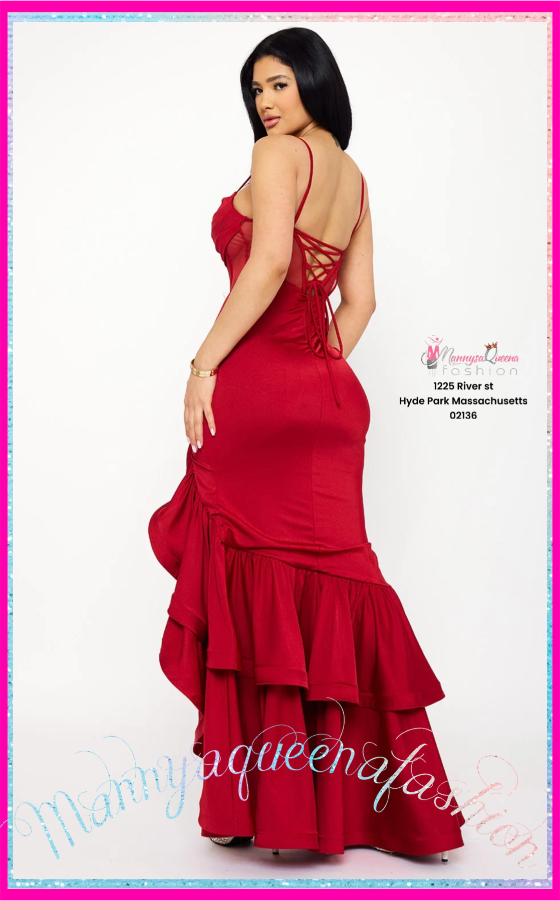 Ainara Red Dress