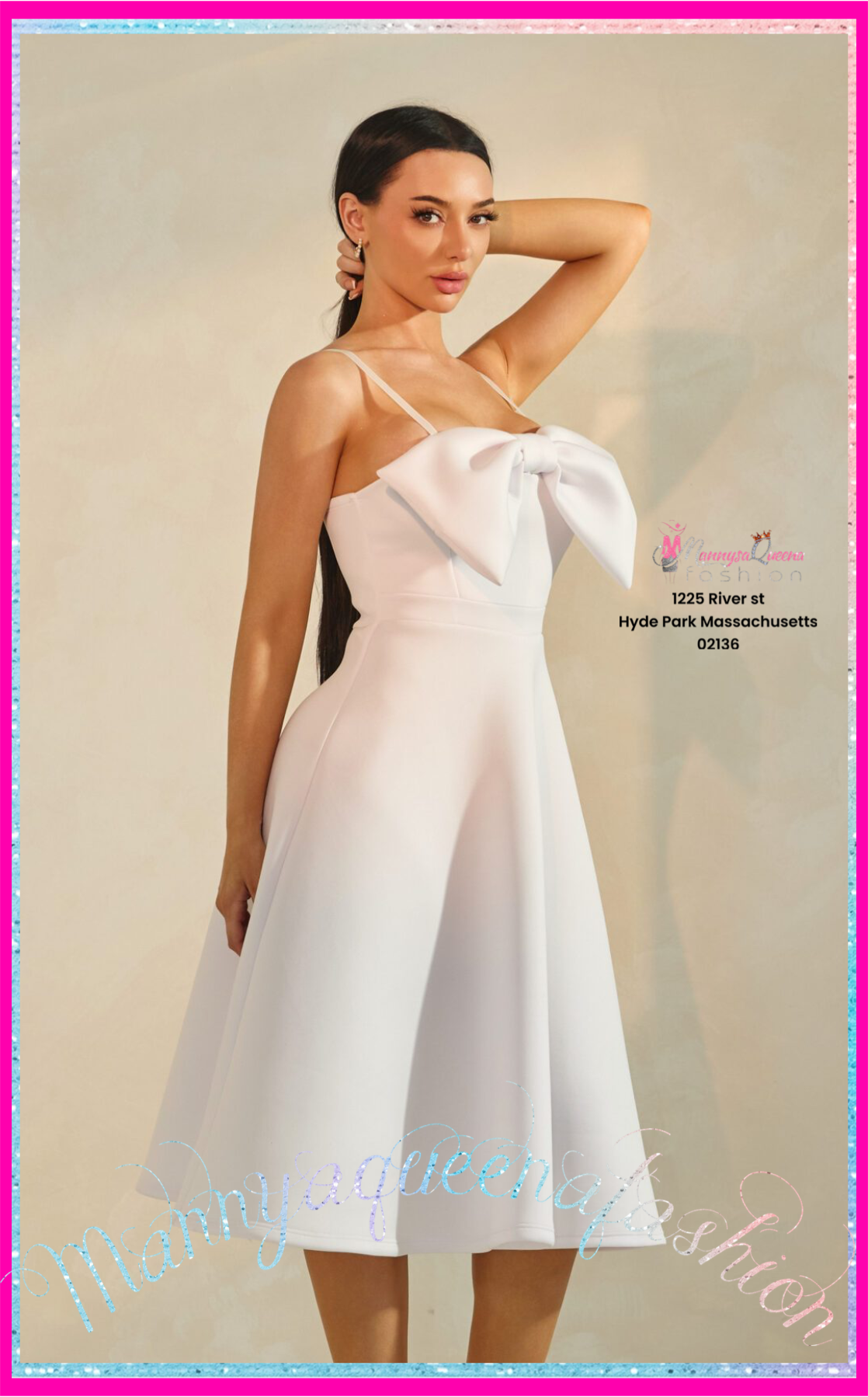 Belladonna Midi Dress White
