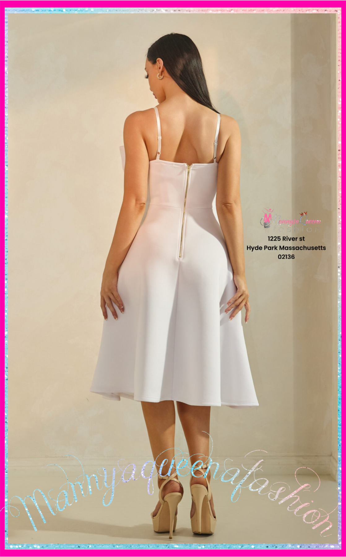Belladonna Midi Dress White