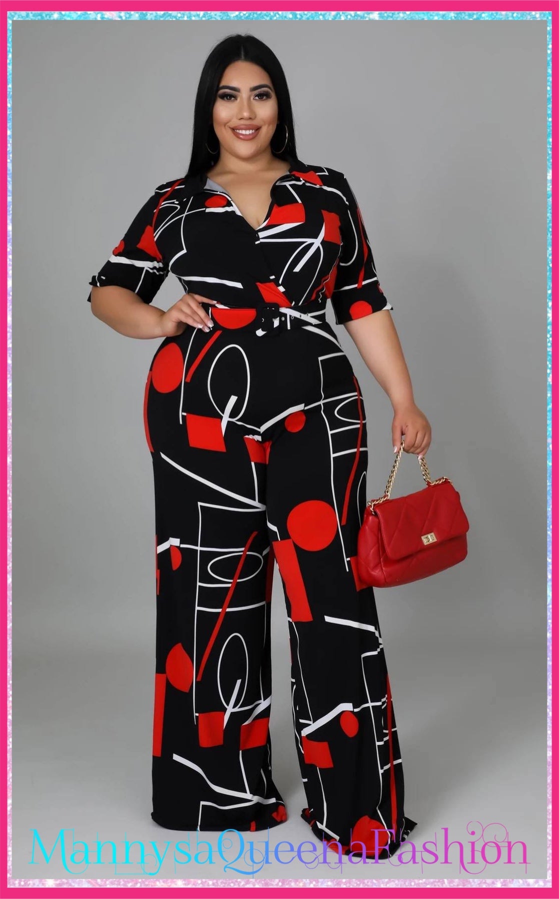 Flirty Night Plus Jumpsuit