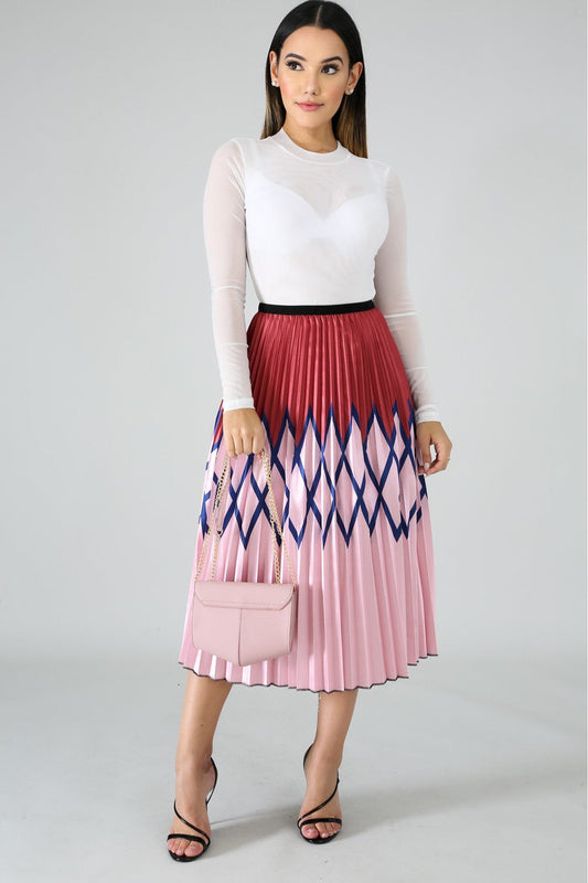 Pleated Skirt