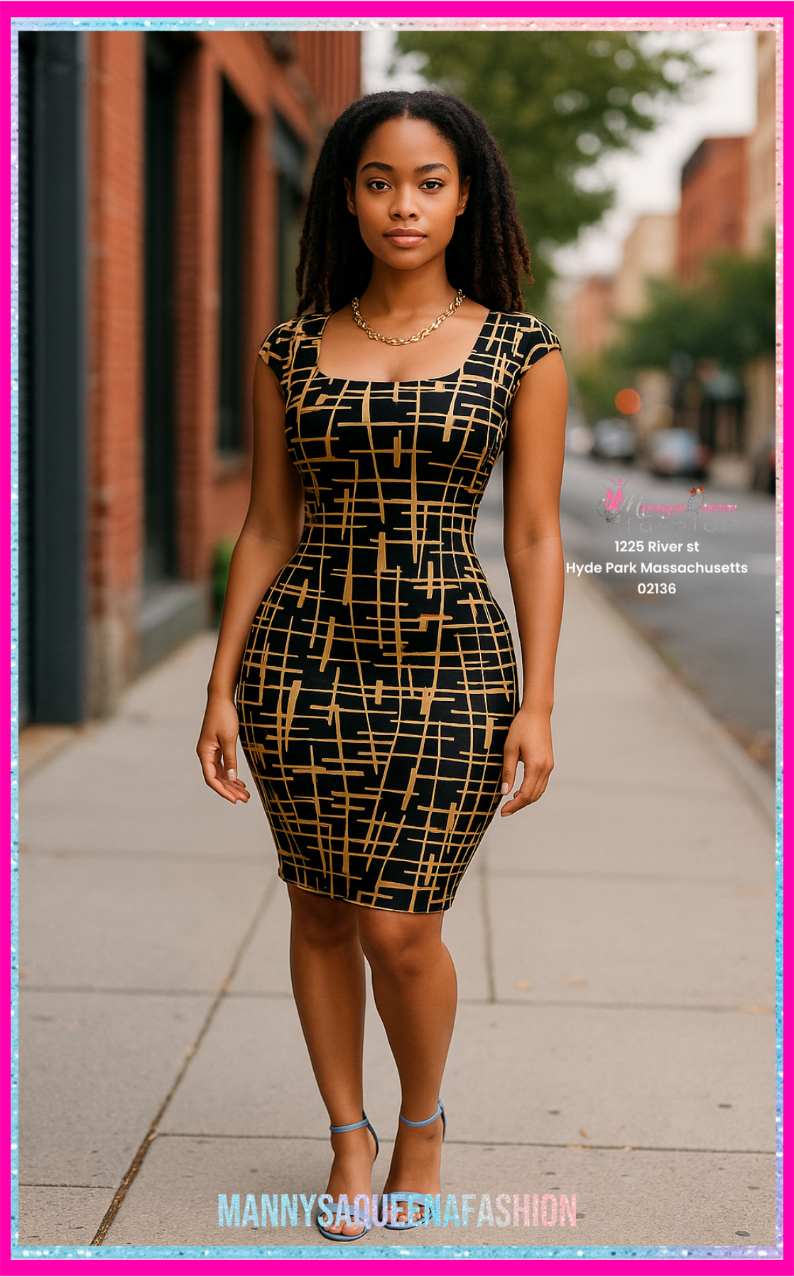 Kendall Dress Brown