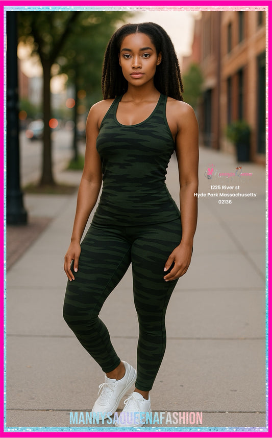 Kendall CAMOUFLAGE ACTIVE SET