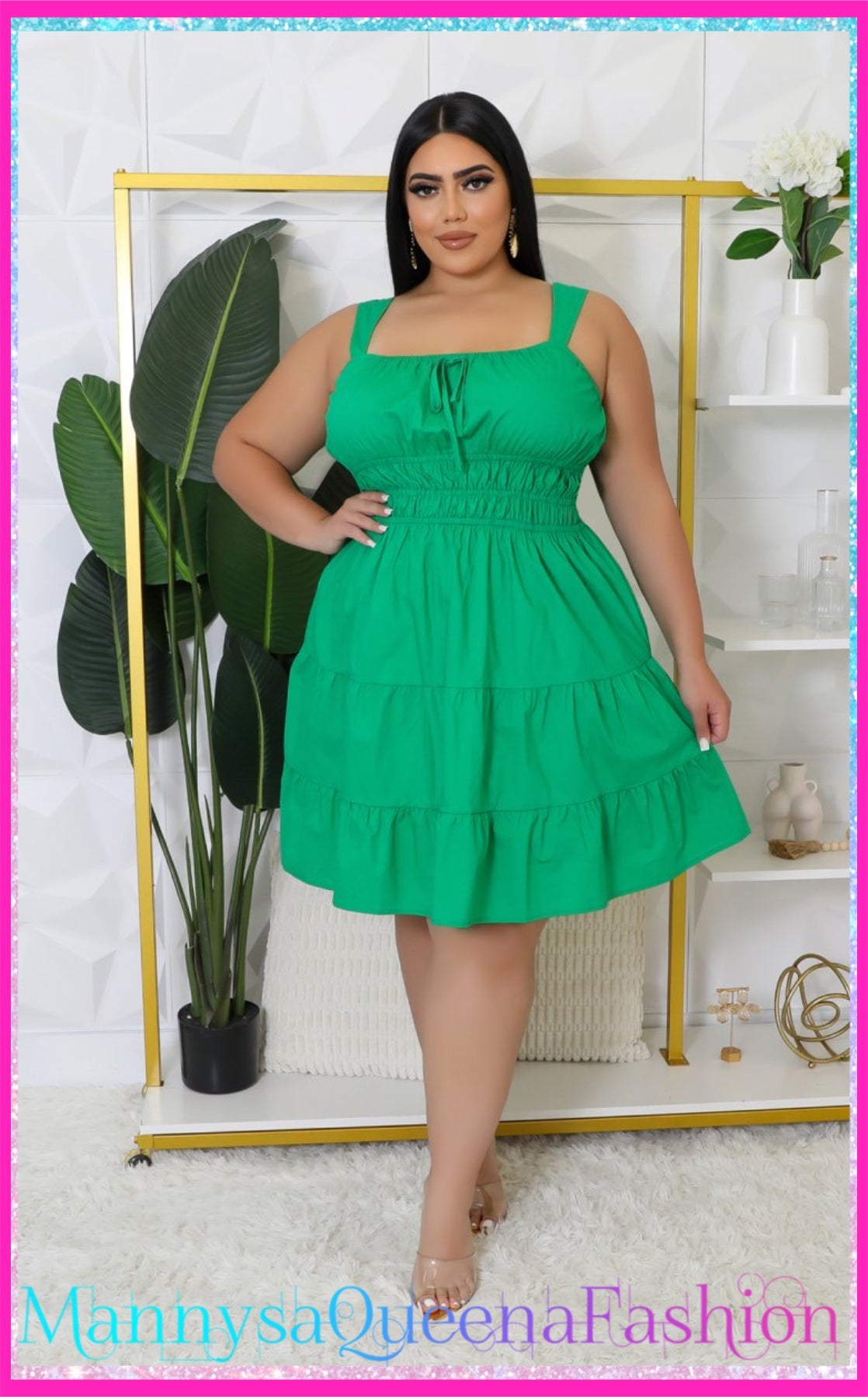 Exclusive Green Dress