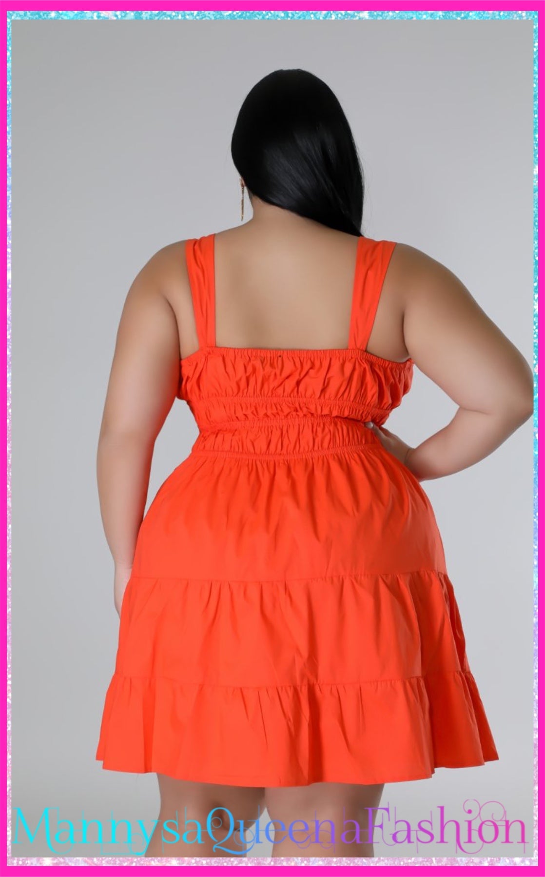 Exclusive Orange Dress