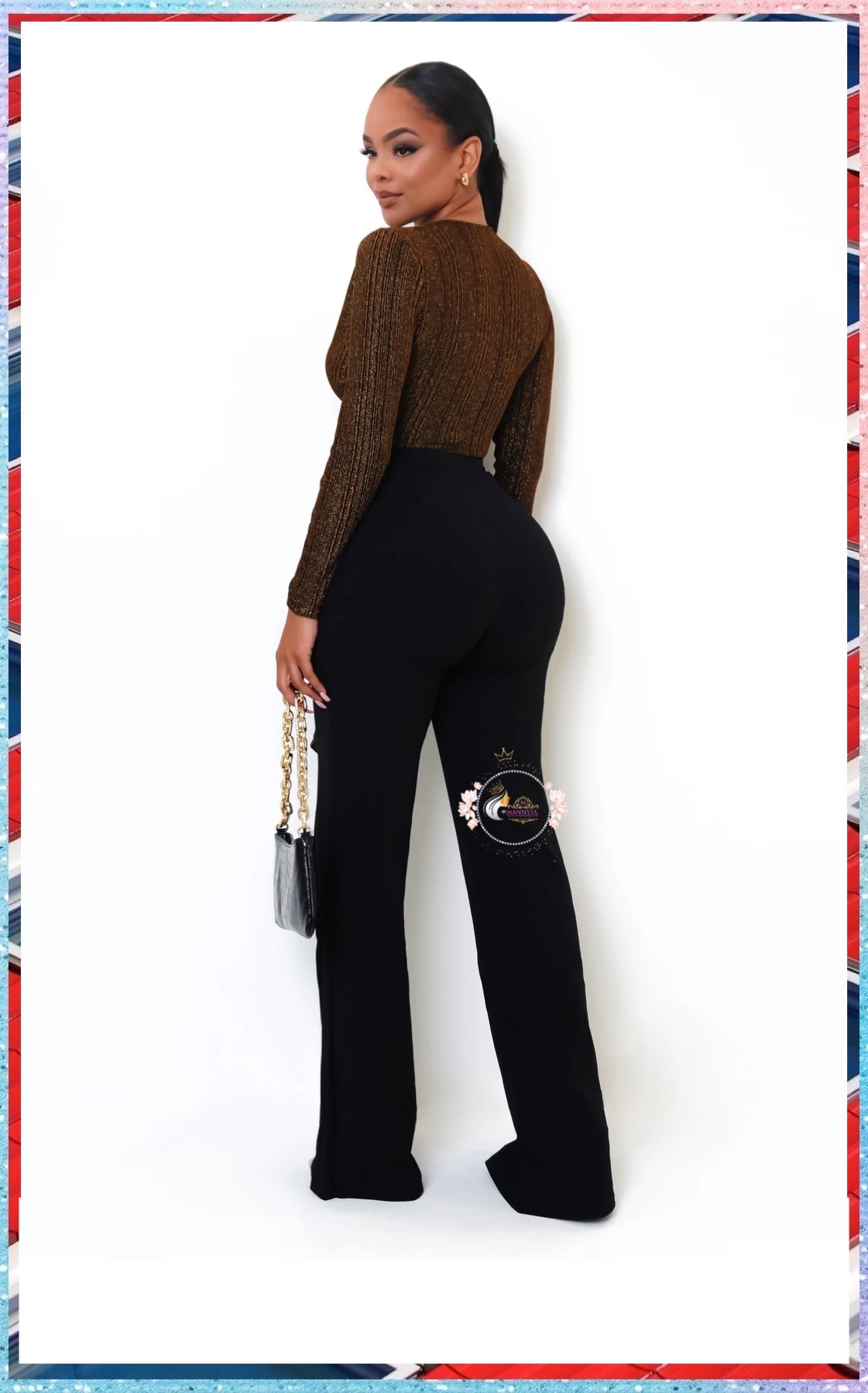 Shine Brighter Jumpsuit - Copper